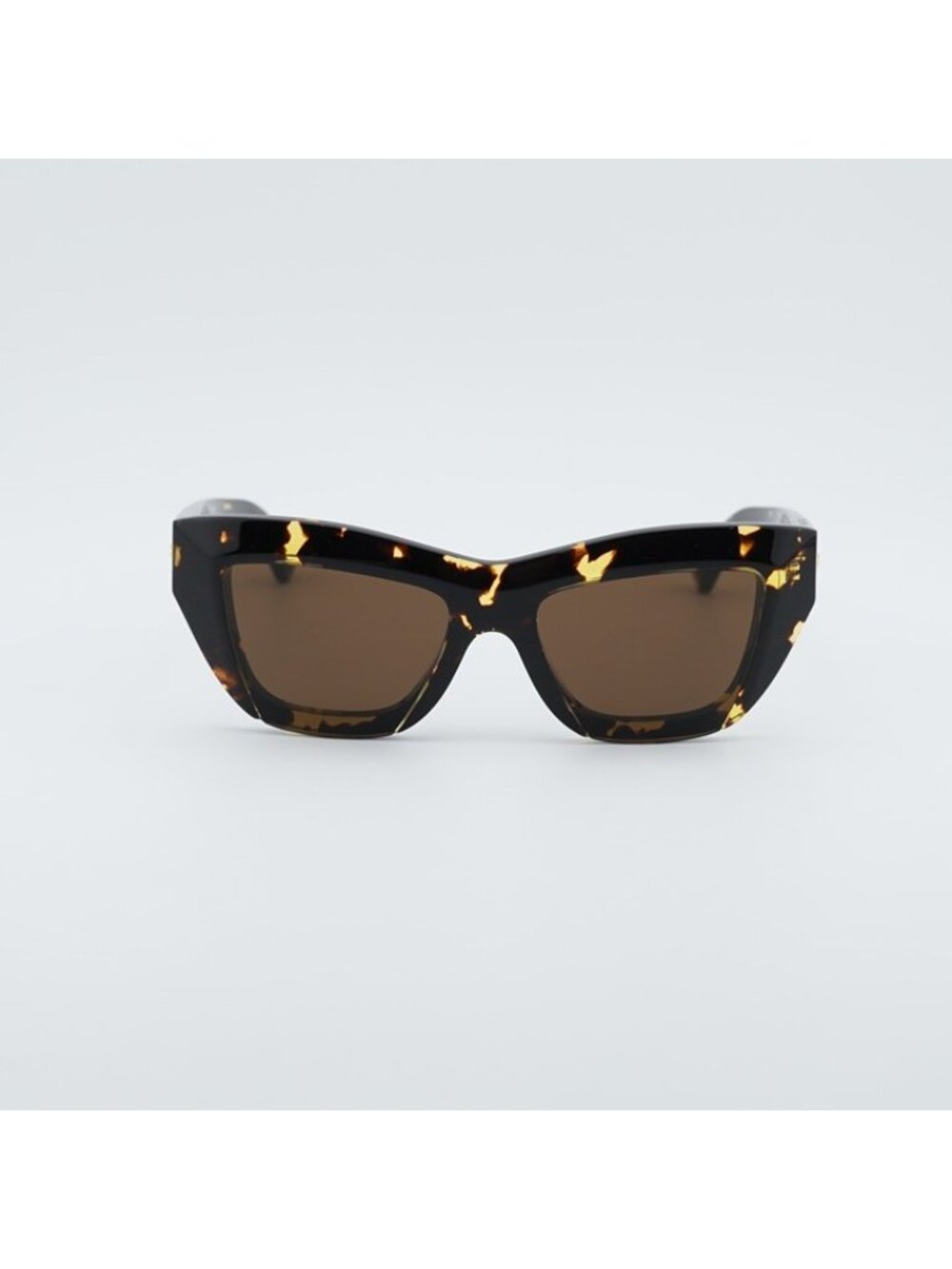 Bottega Veneta BV1218S 002 Sunglasses Havana Cat Eye Frame, Brown Lenses - Picture 5 of 10
